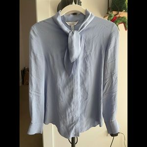 & other stories scarf collar blouse